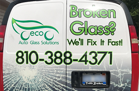 Eco Auto Glass Mobile Windshield Repair Van